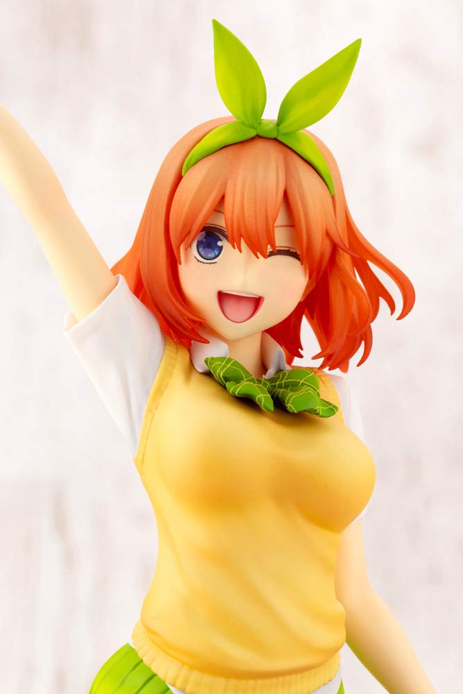 Juya The Quintessential Quintuplets Yotsuba Nakano в масштабе ПВХ, окрашенная готовая фигурка PP893 1/8