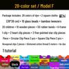 28-Color Eco-Friendly Tie-Dye Kit: DIY Tools & 250ML Pigments