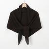 New Hot-selling Chiffon Crumpled Square Scarf, Solid Color Fashionable Pleated Shawl Bag Head Multi-purpose Yarn Scarf