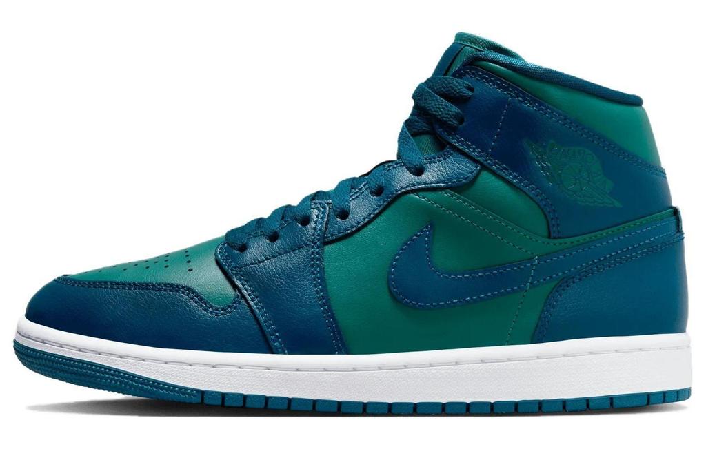 Jordan 1 Средний бирюзовый Французский синий Женский BQ6472-301