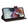 For Motorola Moto G56 5G Case Leather Wallet Flip Phone Cover with Hardware Decor