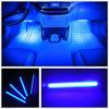 SUPER CAR Car LED Strip 4 LEDs Interior Waterproof Car Neon Light DC 12V EJ's Lights, (36 LEDs), Lights, Under-Dash Lighting, Kit, Strip, (Blue)