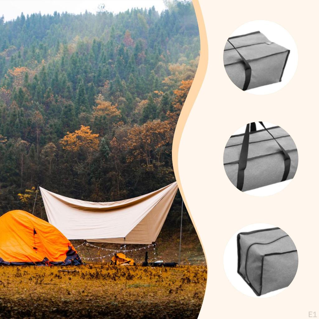 Сумка для хранения походного снаряжения, прочная дорожная водонепроницаемая сумка-дафл с молнией для коврика