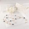 Atria's luxurious and sophisticated freshwater pearl mix Y-shaped long necklace, JONNEJJ002