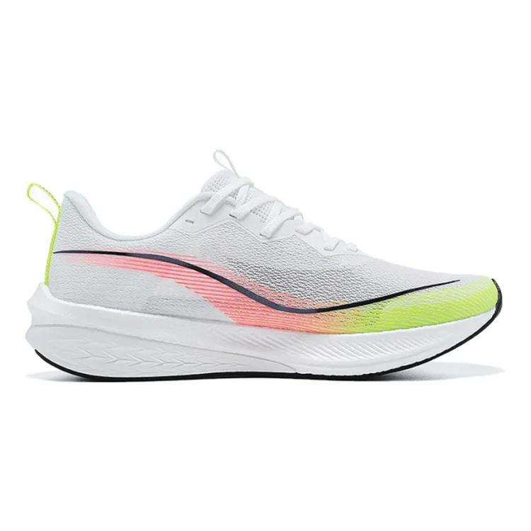 Li Ning Red Hare 6 Pro Амортизация Скольжение Устойчивость к истиранию Низкие Повседневные Y2k Беговые кроссовки Мужские Белые ARMT013-1(Команда183-)