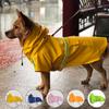 Dog Raincoat Corgi Cloak Style Puppy Waterproof Dog Clothes Reflective Pet Windproof Rainproof Hooded Raincoat for Dog