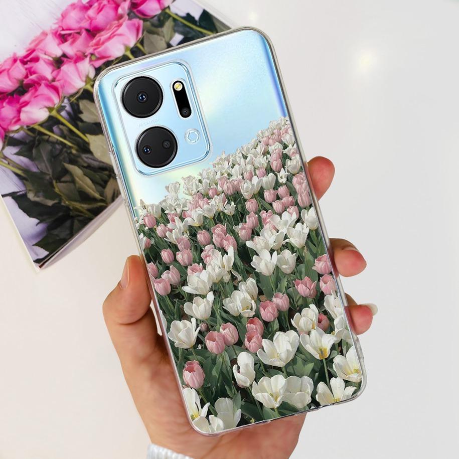 Чехол для Huawei Honor X7A Чехол для Honor X7A 2023 Силиконовый Мягкий ТПУ Чехол для телефона Для HonorX7A 4G RKY-LX2 RKY-LX3 Fundas 6,75 дюйма