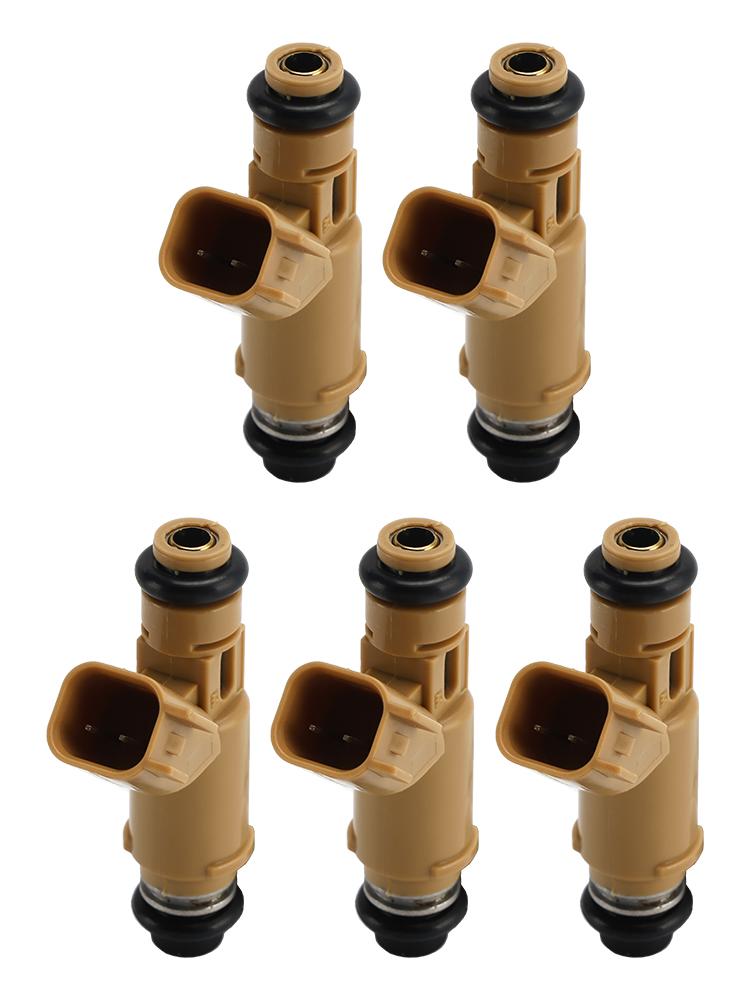 5Pcs Fuel Injector For Volvo S40 V50 C30 B5244S4 2.4L I5 2004-2010 8627815