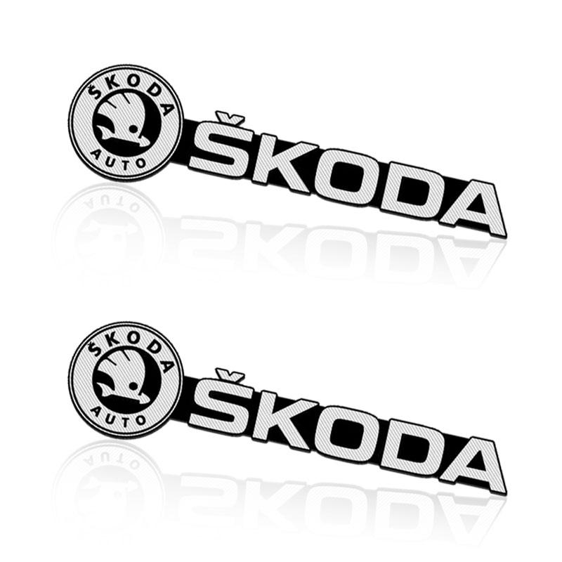 Стерео наклейка значок декора для автомобильного аудио Для Skoda Octavia MK2 MK3 2 3 A7 Fabia Karoq Kodiaq Superb Rapid Kamiq Scala Yeti