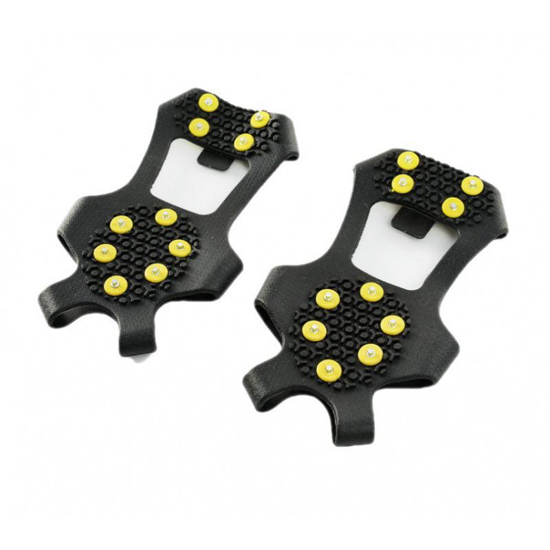 Кошки противоскольжения с 5 зубьями: Чехлы для обуви для походов по льду и снегу