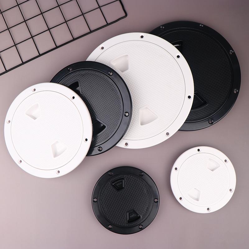 Круглые инспекционные люки из АБС-пластика с противоскользящей поверхностью, крышка люка для доступа с выкручивающимся винтом 4'' 6'' 8'' со съемной крышкой для каяков, яхт