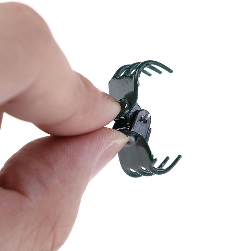 100 шт./пакет зажимы для поддержки садовых растений зажимы для стеблей орхидей для поддержки виноградной лозы