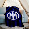 1PC F.C. Internazionale Milano Printed Soft Flannel Blanket Throw for Adult Bedroom Living Room Sofa Camping Travel Fan gifts Christmas Gifts