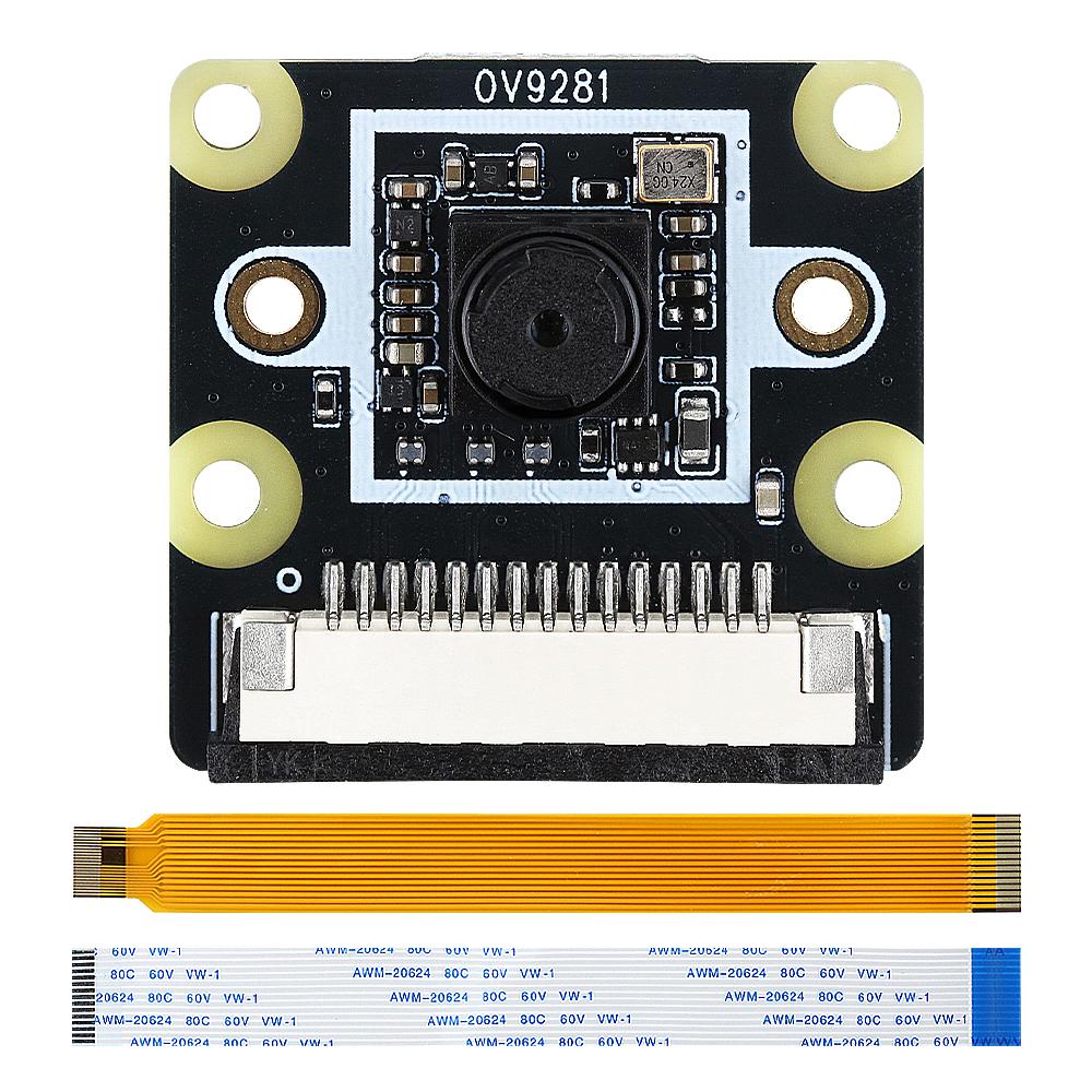 Модуль камеры OV9181 для Raspberry Pi1 1 1B 1B+ ZERO 1 W 1181*811 1МП Черно-белый Глобальный затвор 111 кадров/сек 79 111 161 Градусов