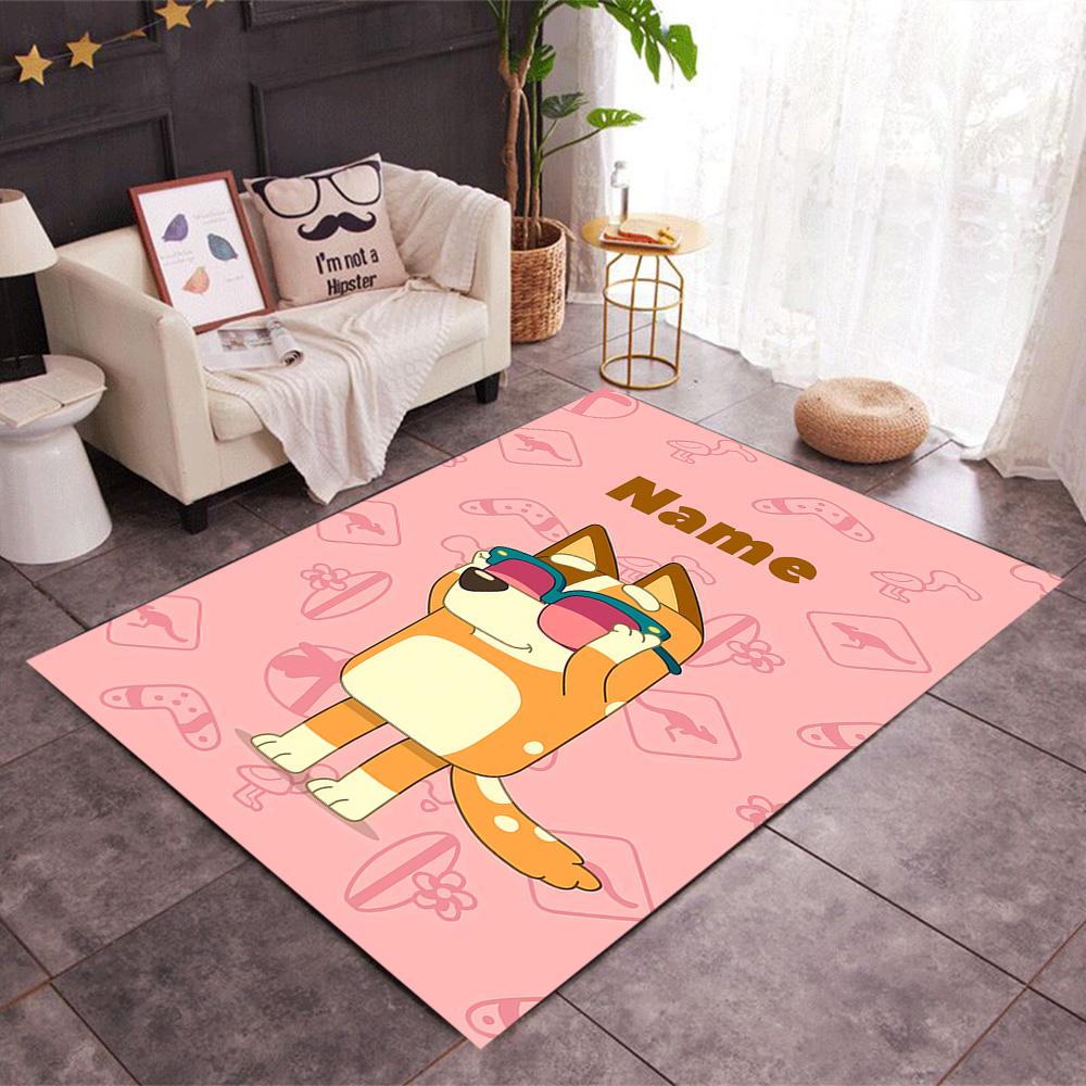 Gumball Darwin Adventure Customize Your Name Floor Rug Office Rug Suitable for Bedrooms Outdoor Hallway Playrooms Antislip Carpet Anime Office Decor