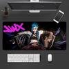 Jinx Mouse Pad Large Gaming Game Table Pad Office Computer Comfortable Thickened Antislip Table Pad