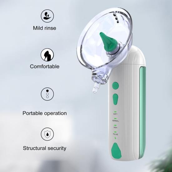 Electric Ear Wax Removal Kit with 4 Pressure Settings 6 Reusable Tips IPX7 Waterproof Water Powered Ear Cleaner Portable Ear Wax Remover Tools