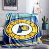 Pacers Basketball Team  Blanket Lightweight Flannel Bedding Blanket Perfect for Travel, Camping, Living Rooms, Offices, Sofas, Fan Christmas gift