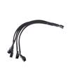 Pwm Fan Splitter 4Pin Adapter Cable 1 To 1 2 3 4 Computer Cpu Fan Splitter Cable