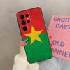Burkina Faso Flag Case For Samsung Galaxy S25 Ultra S20 S21 S22 S24 S23 Ultra S9 S10 Plus S25 FE Cover Coque