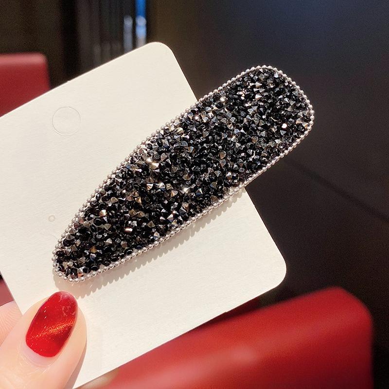 Красивые блестящие шпильки со стразами, креативные прямоугольные заколки для волос, женские аксессуары для волос