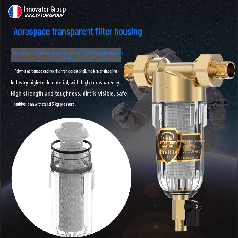 Высокоэффективный латунный элемент фильтра обратной промывки для бытового крана