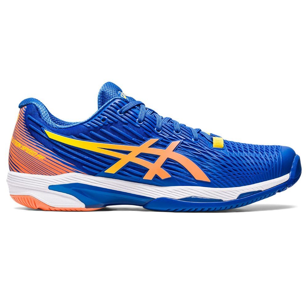 Tennis Shoes SOLUTION SPEED FF 2 960 Cm 2E [ASICS] Men's (Tuna Blue/Sun Peach) 25.0