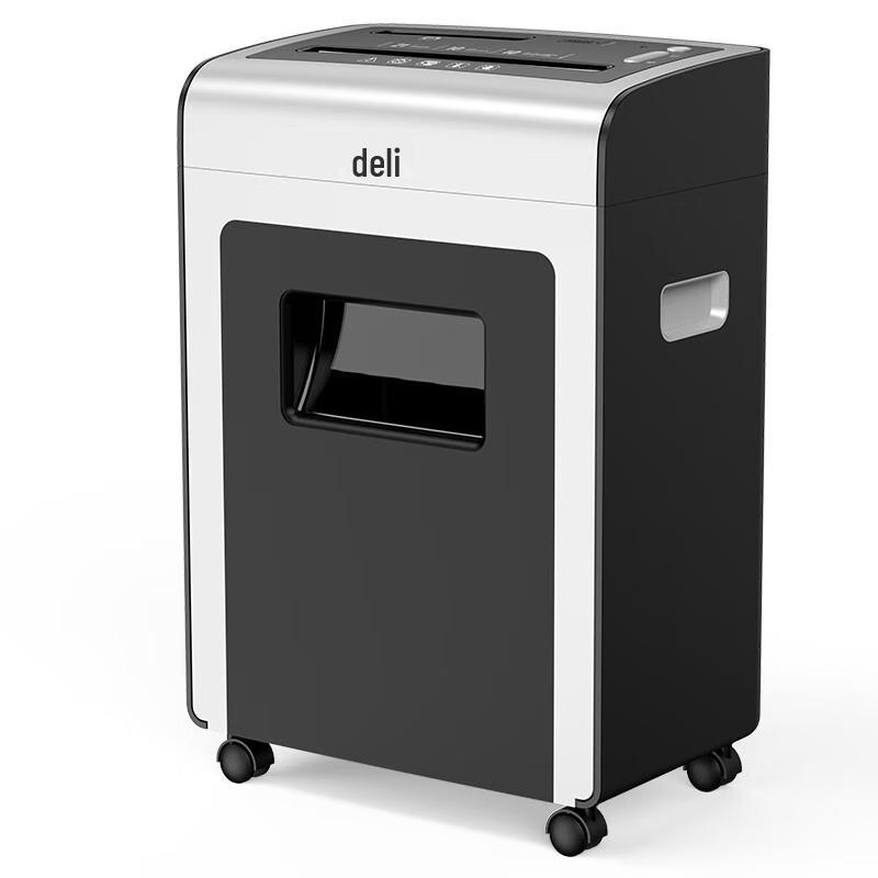 Шредер для офисной бумаги Deli, 4-уровневая безопасность, штекер CN (адаптер в комплекте)