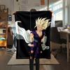 Dragon Ball Characters pattern Flannel Blanket, High quality Comfortable for All Seasons, Home Decor, Warmth and Comfort, Perfect for Gifts.