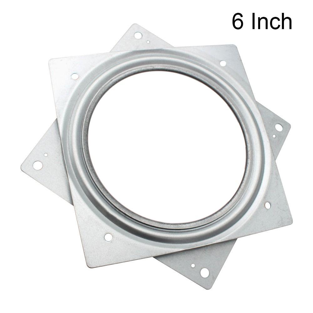 Inch Metal Furniture Hardware Display Stand Ball Bearing Swivel Plate Free Rotating Lazy Susan