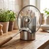 Stable Spoon Holder Tray Stainless Steel Spatula Holder Pot Lid Storage Rack  Dinning Table