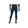 Under Armour Rush ColdGear Compression Training Leggings Men Bottoms Blue 1366060-413