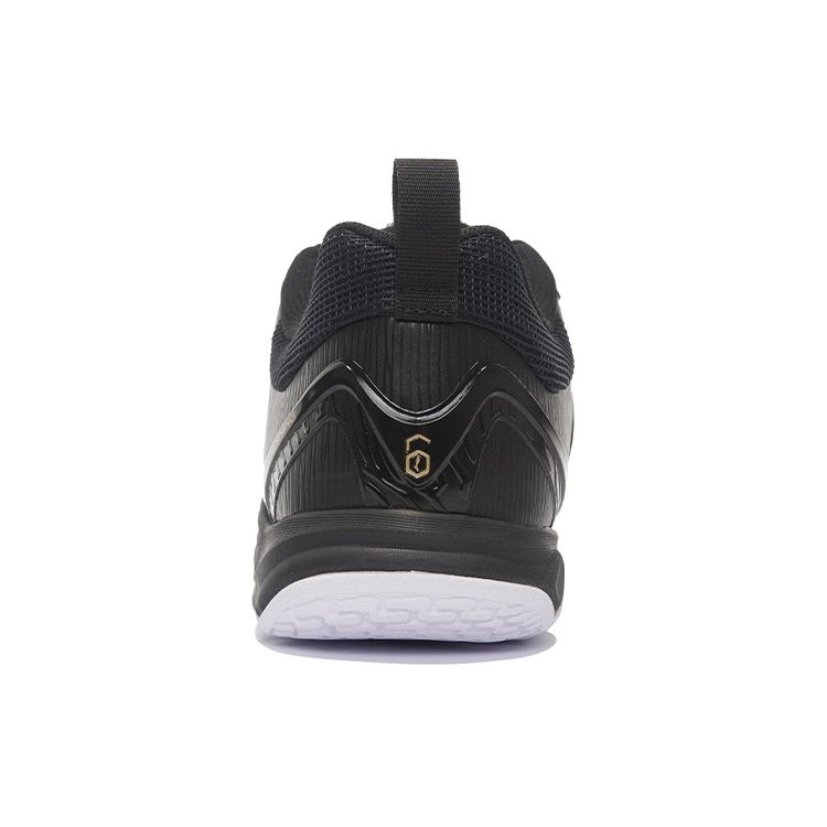 Подкладка Ranger 6 Lite Ткань Синтетическая кожа Амортизация Нескользящие Износостойкие Низкие Кроссовки для бадминтона Унисекс Кроссовки Черный Белый AYTS012-3