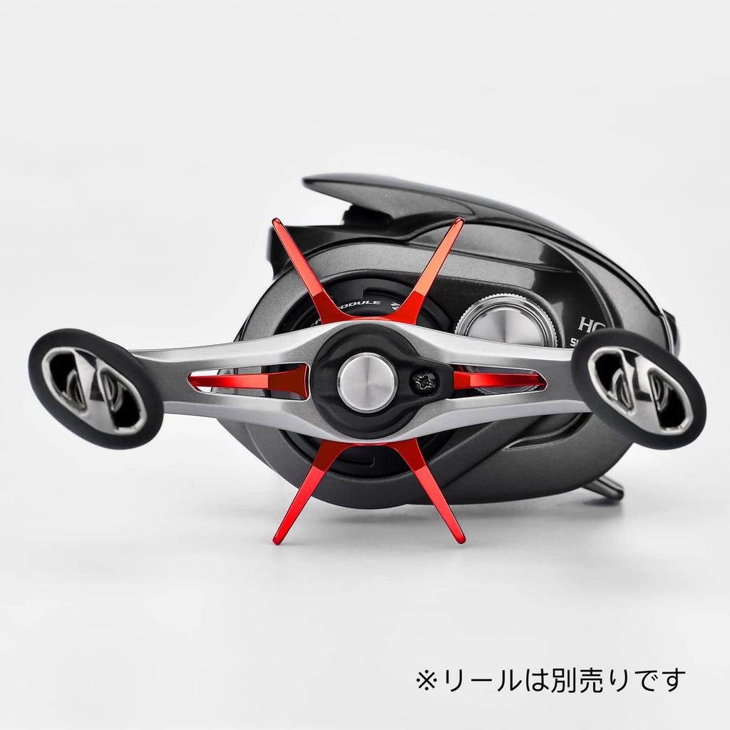 Звездчатый фрикцион Gomexus для катушек Shimano Antares DC и Metanium Baitcasting с шестью рукоятками ST-S, алюминиевый, сверхлегкий 5,4 г, для правой/левой руки,