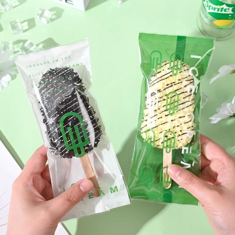 100 шт. DIY Ручная упаковка для конфет-мороженого, молочной ириски, машина для запайки пакетов, подарок на Новый год, упаковка для выпечки