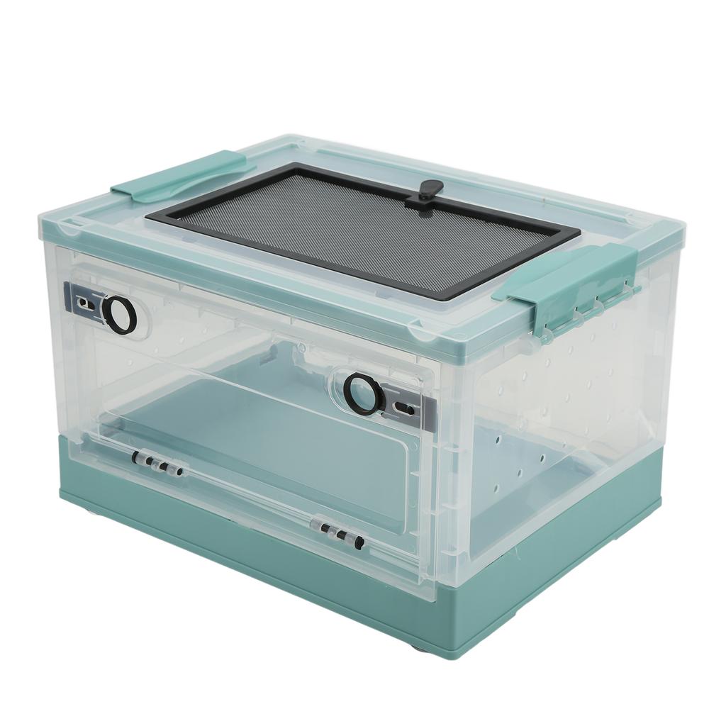 Террариум для рептилий, вентилируемый, складной, кормушка для рептилий, ящериц, черепах, лягушек