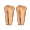 Self Adhesive Beech Wood Towel Clips with Unique Gravity Carbon Steel Ball Multifunctional No