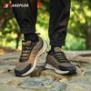 BAASPLOA Man Hiking Shoes Wear-Resistant Sneakers Non-slip Men Outdoor Sneaker Waterproof Light Male Walking Shoes Comforty 2022