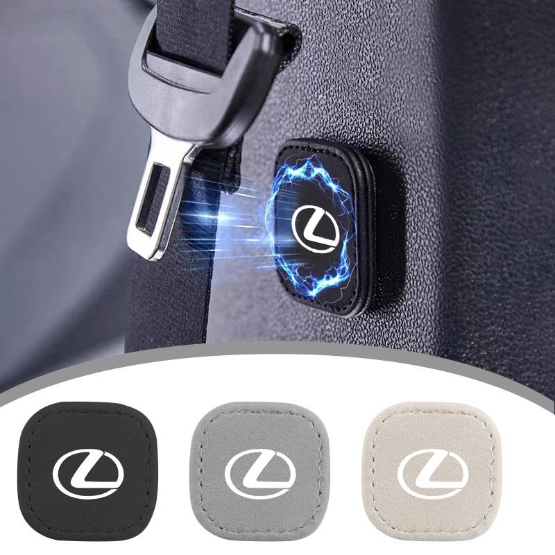 Magnetic Car Seat Belt Holder Stabilizer Fastener Sticker For Lexus CT200h ES250 ES300h NX300h RX350 IS250 IS200 GS300 ES200 GS