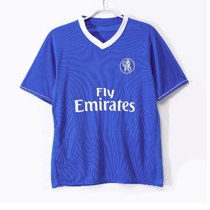 Popular retro Barcelona breathable jersey wholesale short-sleeved t-shirt men and women of the same football jersey can be approved on behalf of