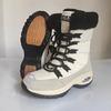 Fashion Women's Snow Boots Black Fashionable Style Warm and Plush Hiking Boots with Anti Slip Design A Must-have for Winter 2024