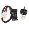 Ignition Key Switch 4 Wires Long Lifespan Smooth Performance Replacement for Polaris Trail Blazer 250 1999