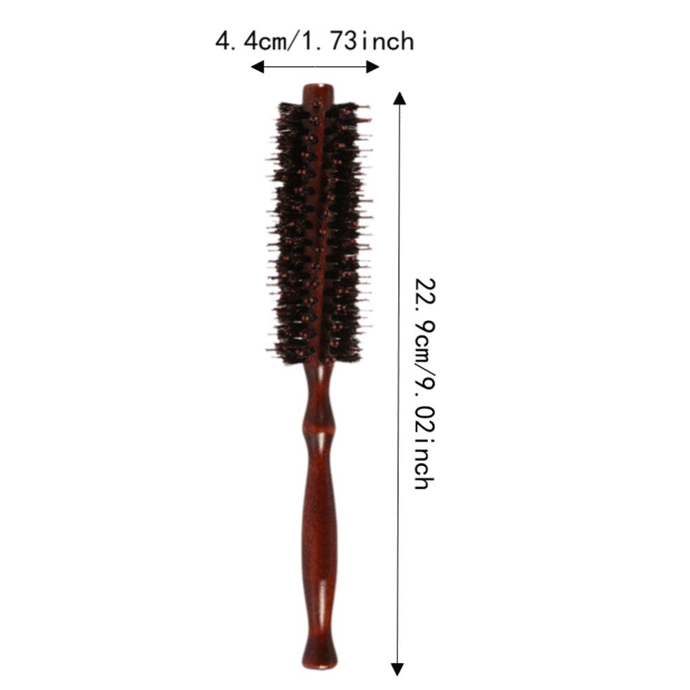 Anti-Static Styling Roller Brush Portable Design Volumizing Brush Round Hair Brush For Thin Hair