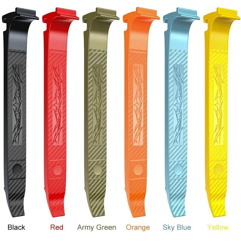 Открыватель/Ломик для велосипедной шины Легкий для переноски Горный велосипед Ремонтный ломик для шины велосипеда Легкий Демонтаж велосипеда Ремонт велосипеда Мультитул Аксессуар