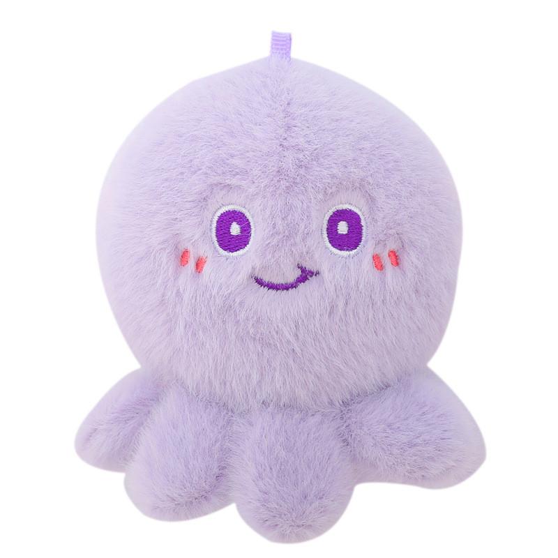 Восхитительный ассортимент плюшевых брелоков в виде морских животных, доступных в нескольких забавных цветах