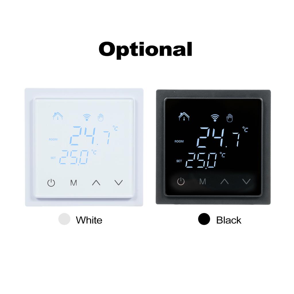 Комнатный термостат Умный термостат 16A для напольного отопления Регулятор температуры 85250V Настенный