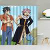 Fairy Tail Коралловые шторки для ванной для душа Складная перегородка Аксессуары для занавески для ванны Спальни Водонепроницаемая ткань.