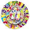 50pcs Cartoon Anime Cute Teletubbies Cartoon Stickers Luggage Laptop Scooter Mobile Phone Car Sticker