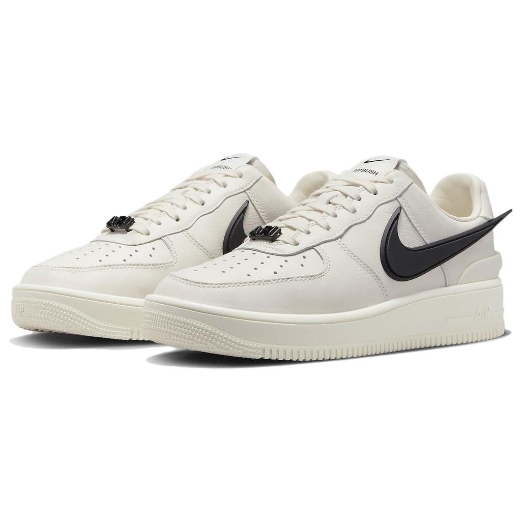 Nike AMBUSH X Air Force 1 Low Phantom Unisex Sneakers White Black DV3464-002