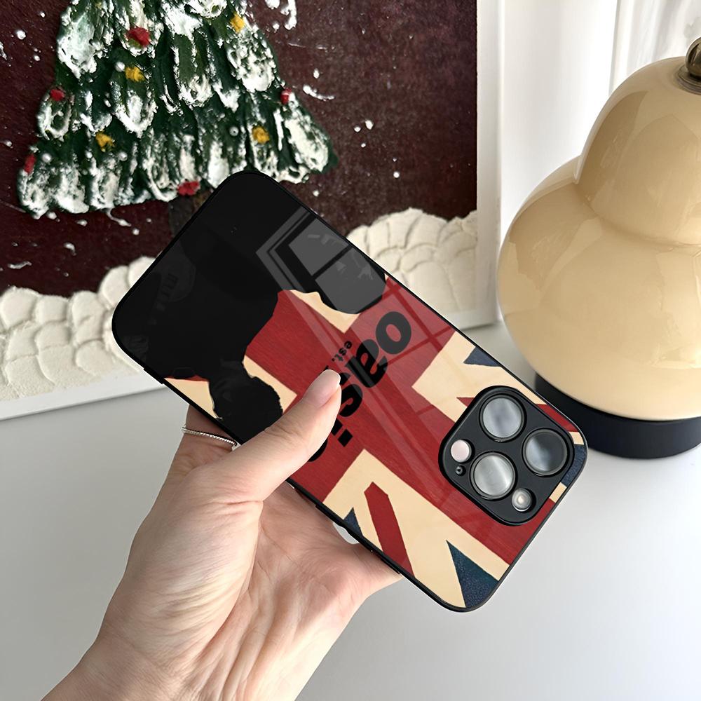 Rock Band O-OasisES Phone Case For IPhone 16 17 13 14 12 15 11 Pro Max Plus Mini XR Tempered Glass Coque